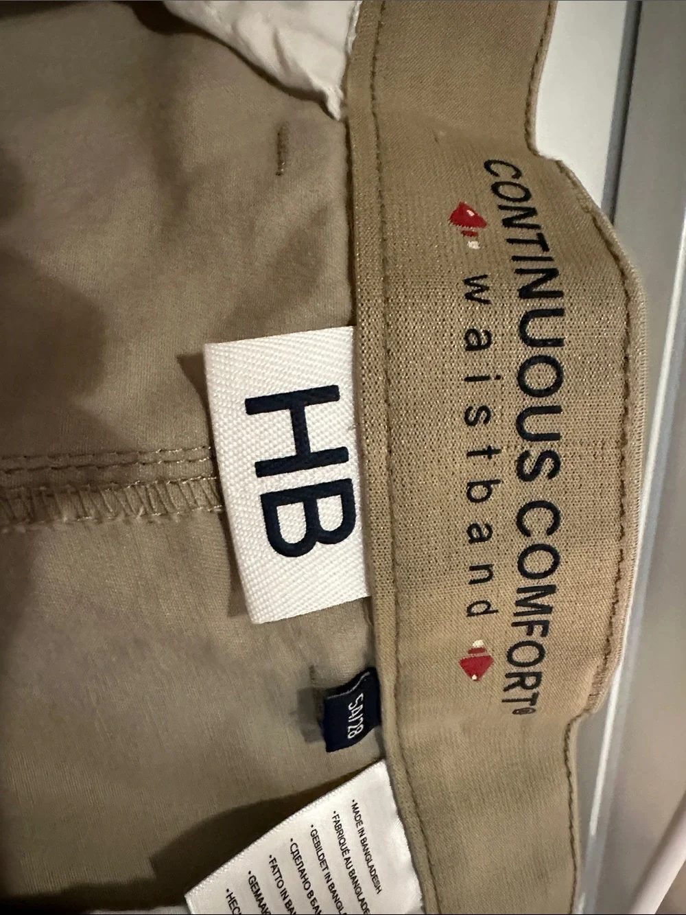 Harbor Bay Men's Cargo Pants in Tan